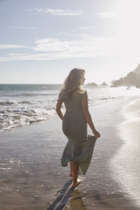 ARIELLE CROCHET DRESS- SAGE Kadimah ARIELLE CROCHET DRESS- SAGE Kadimah